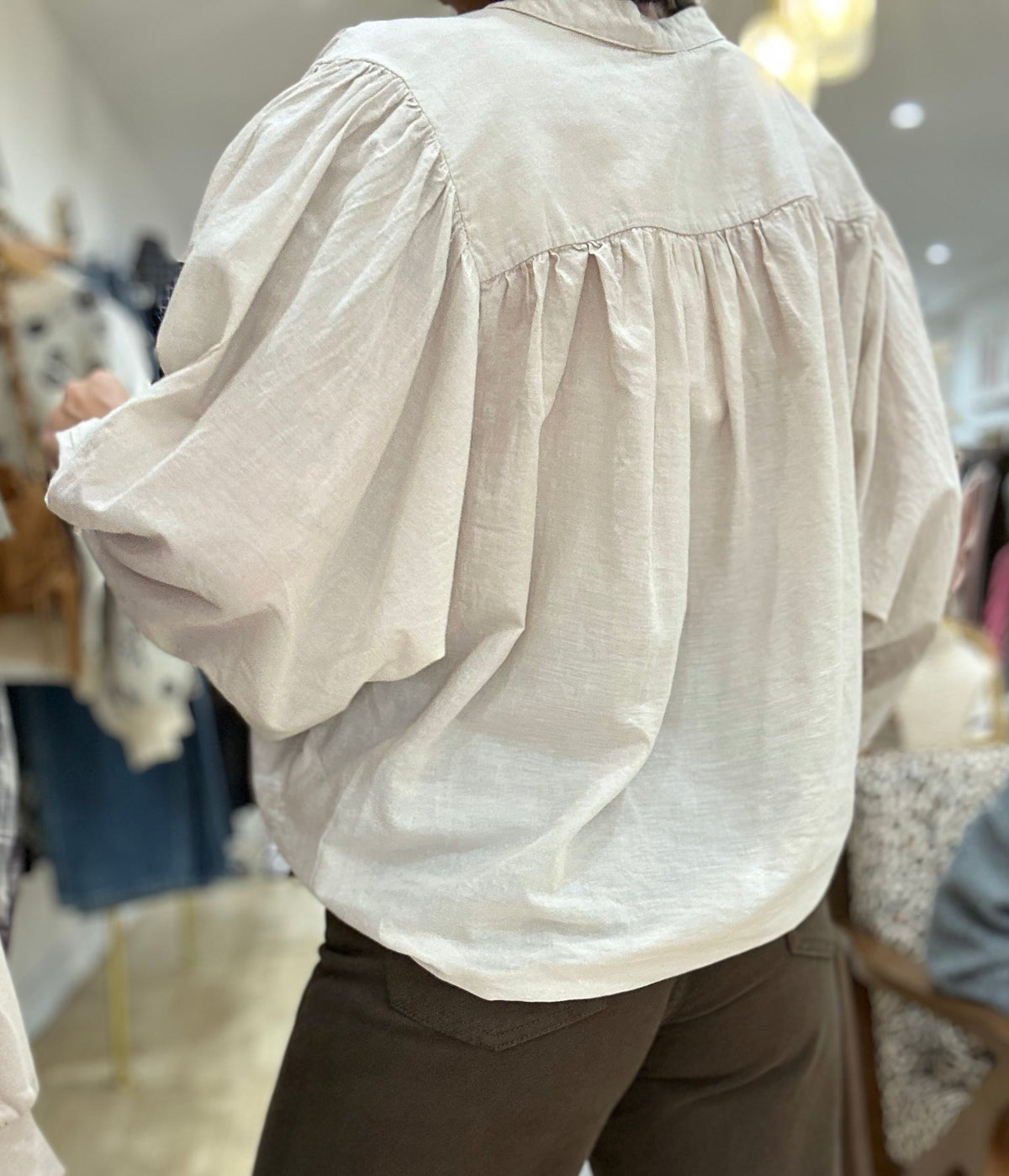 Blouse beige GORGIA