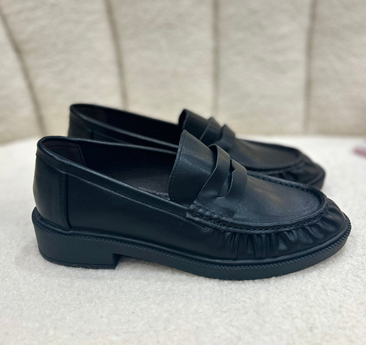 Mocassin noir