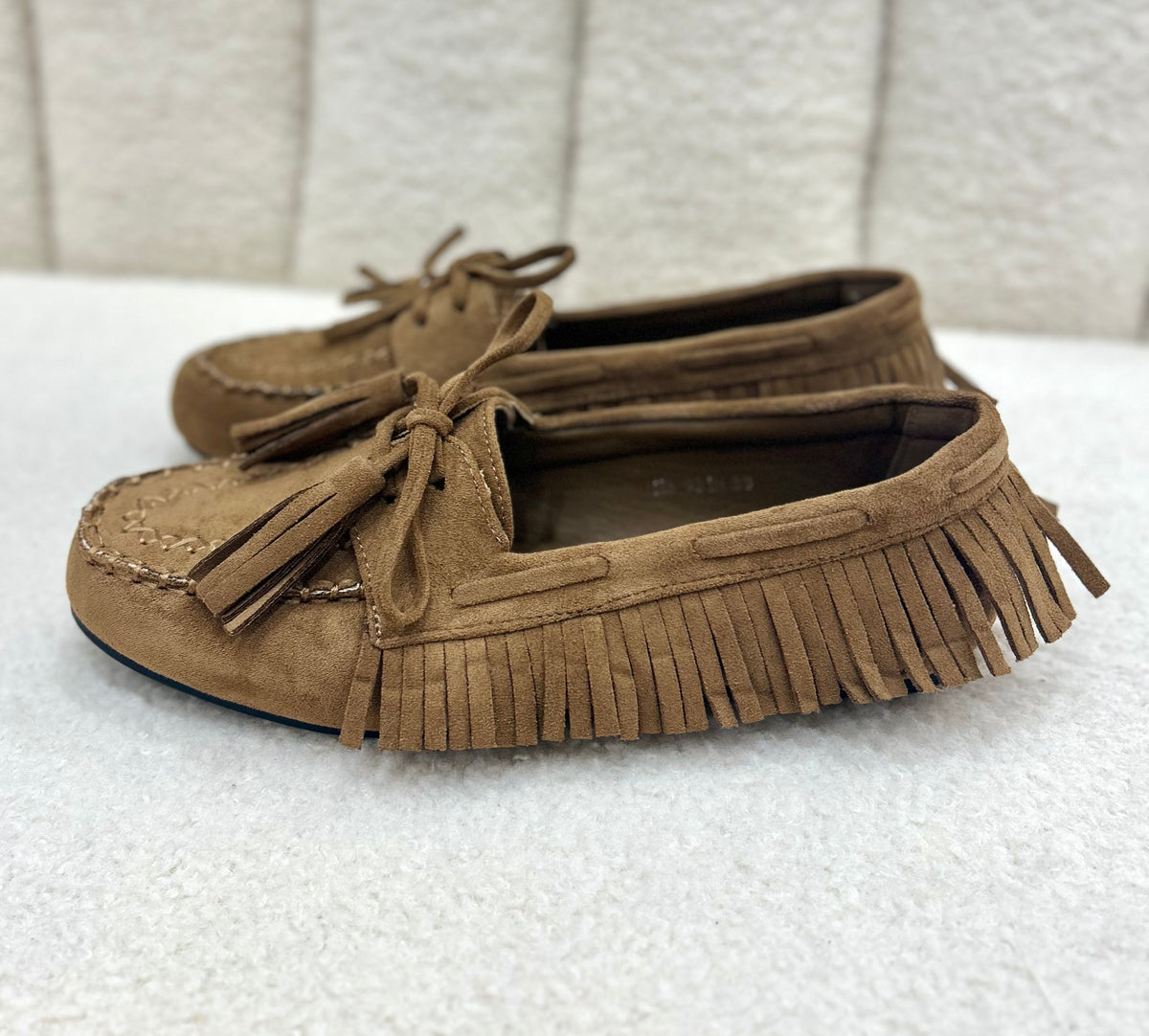 Mocassin camel
