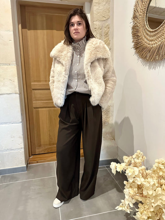 Manteau BILLIE écru