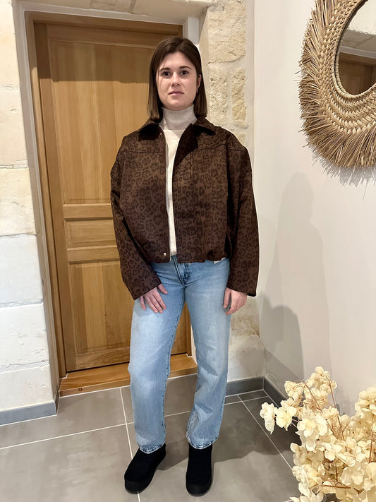 Veste KATIA léopard
