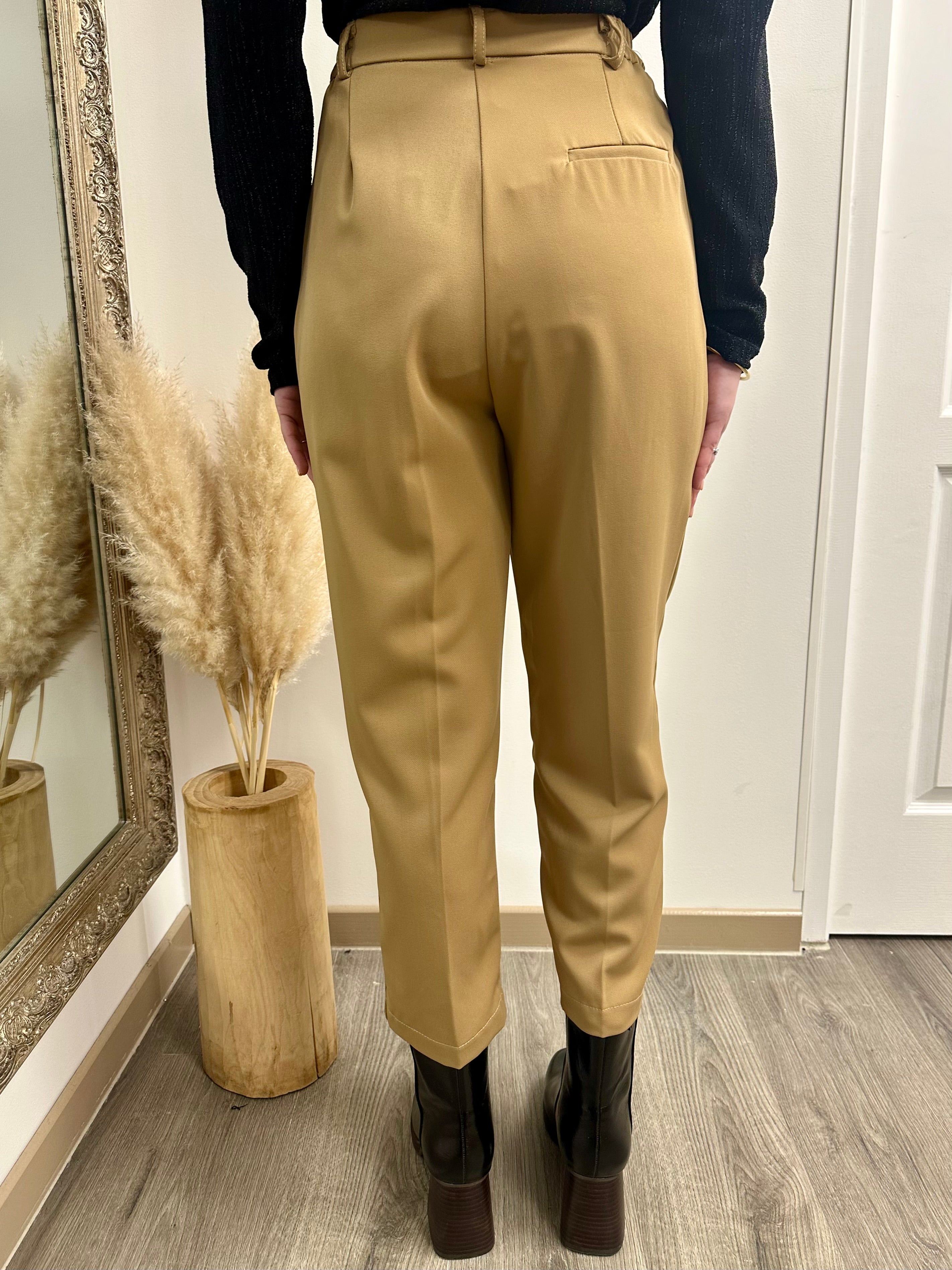 Pantalon de costume camel
