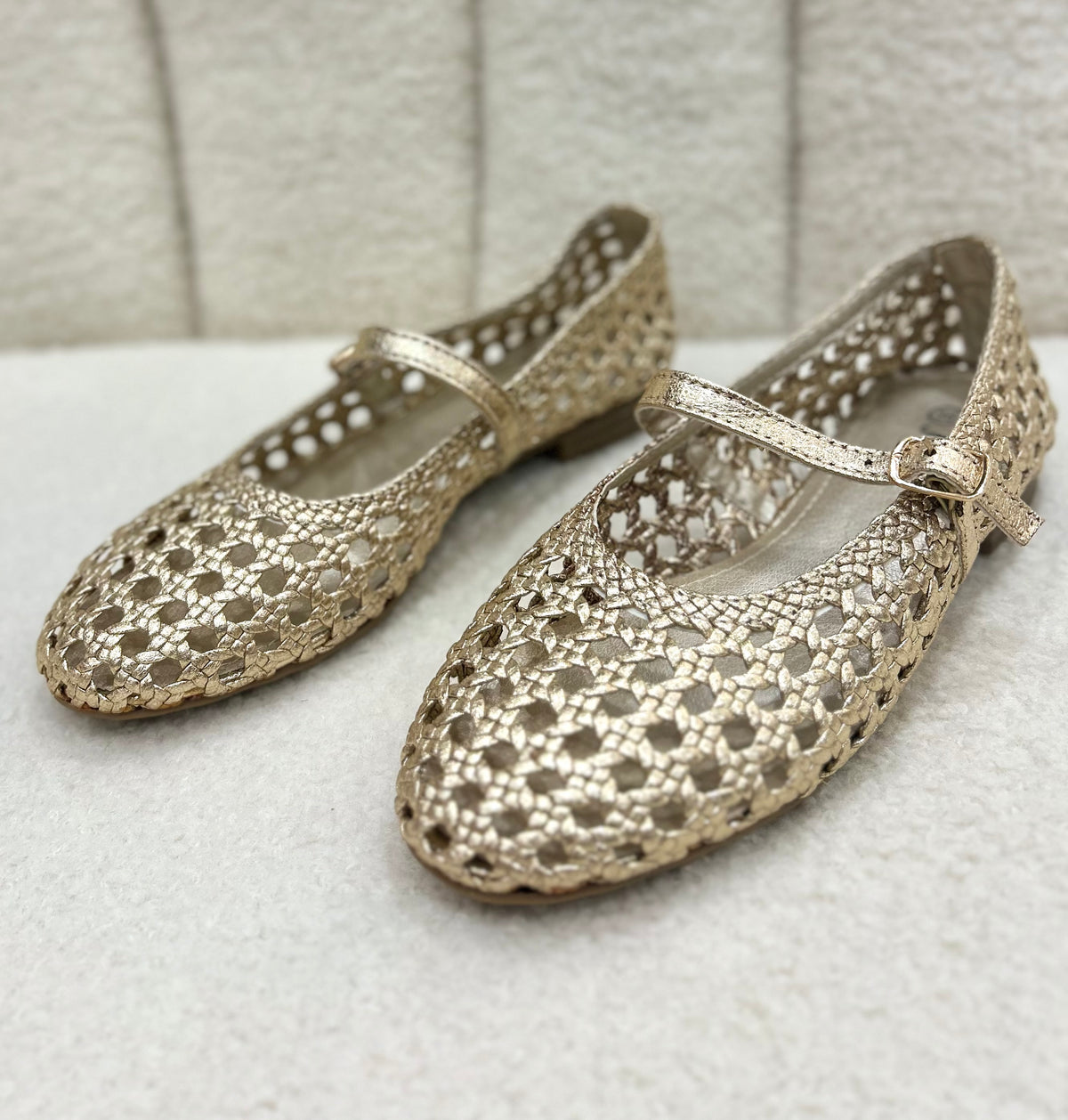 Ballerines GOLD