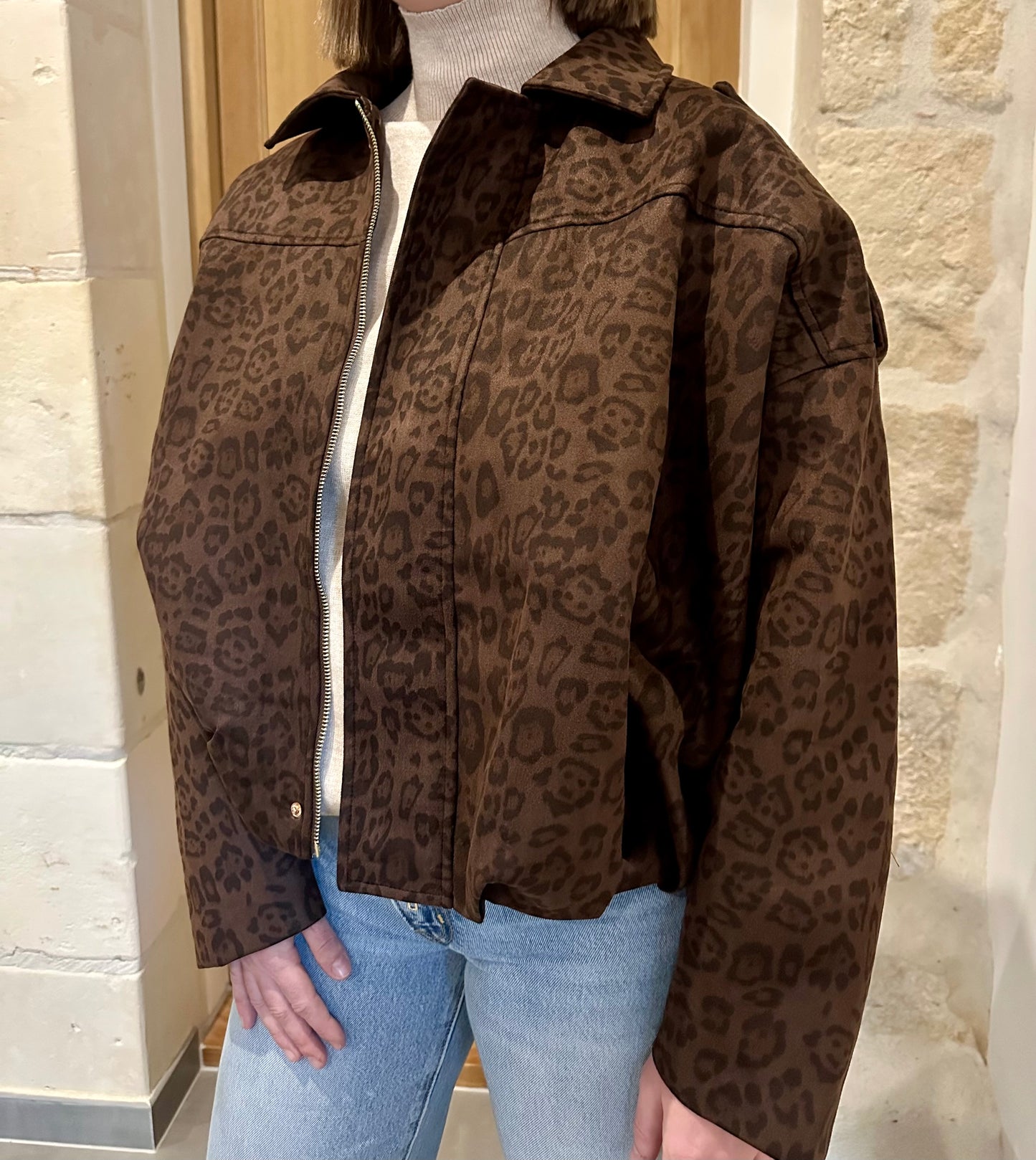 Veste KATIA léopard