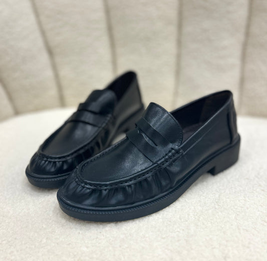 Mocassin noir
