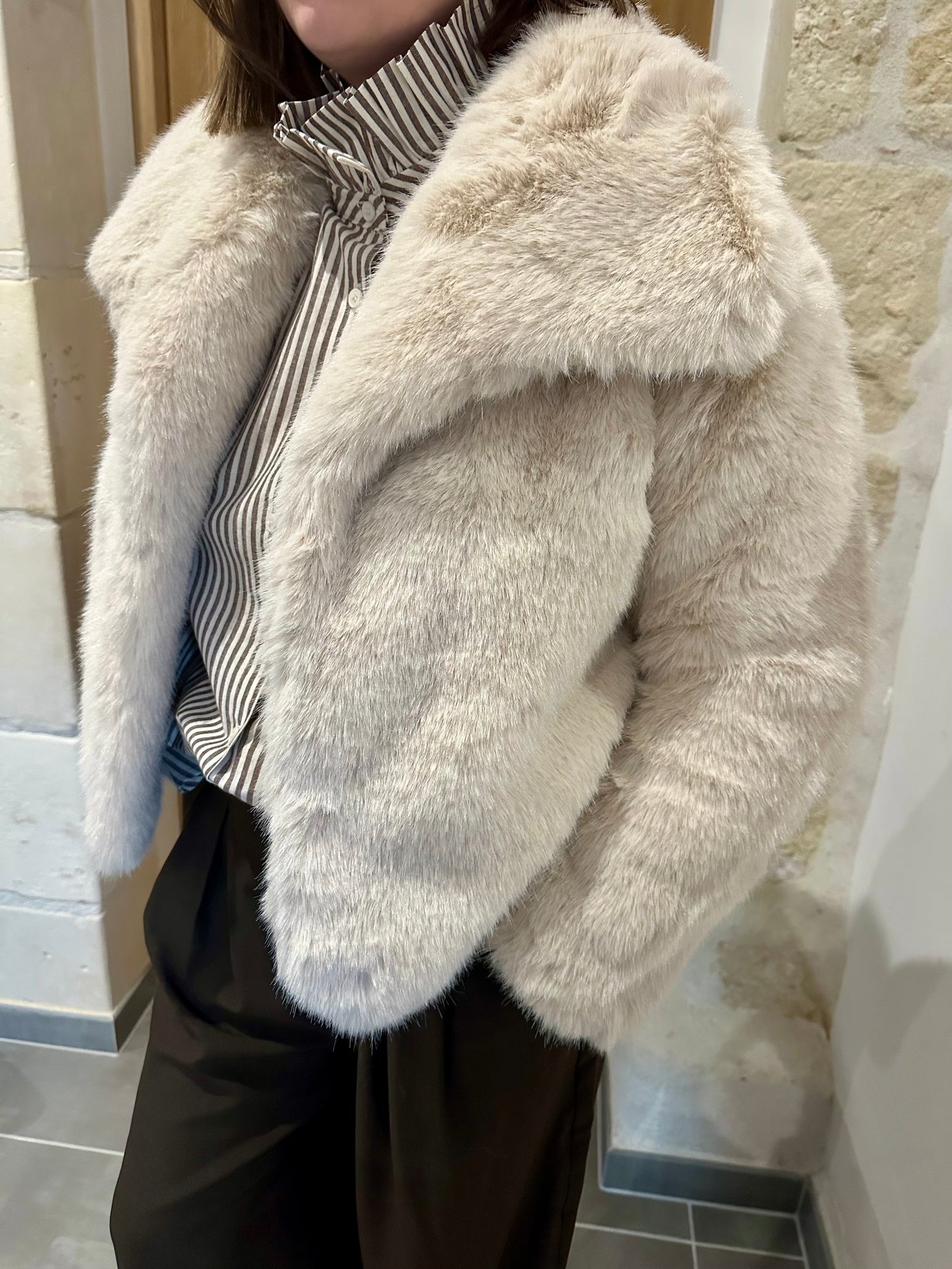 Manteau BILLIE écru