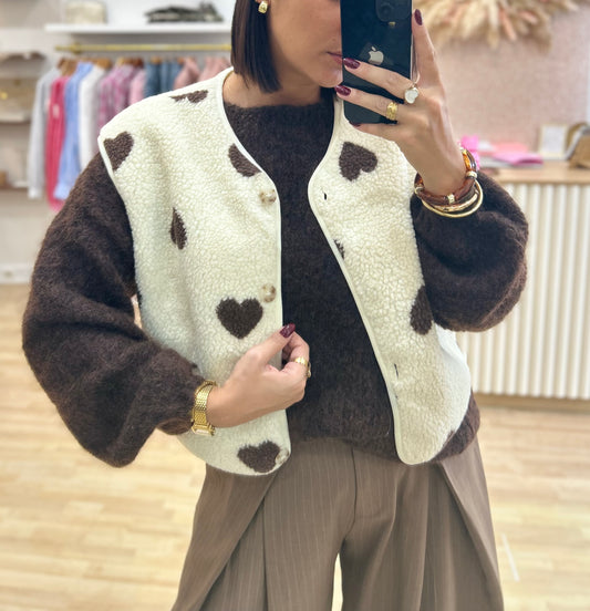 Gilet CŒUR