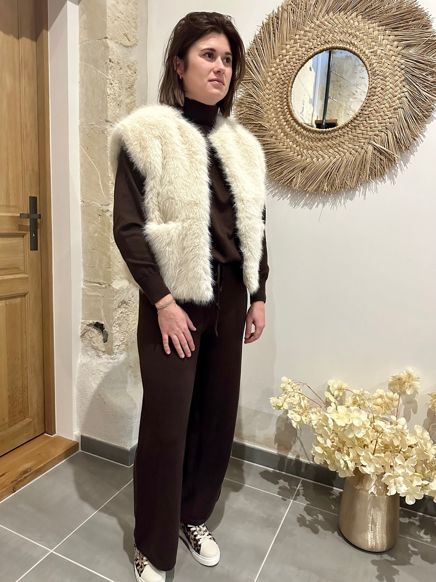 Ensemble SARAH chocolat