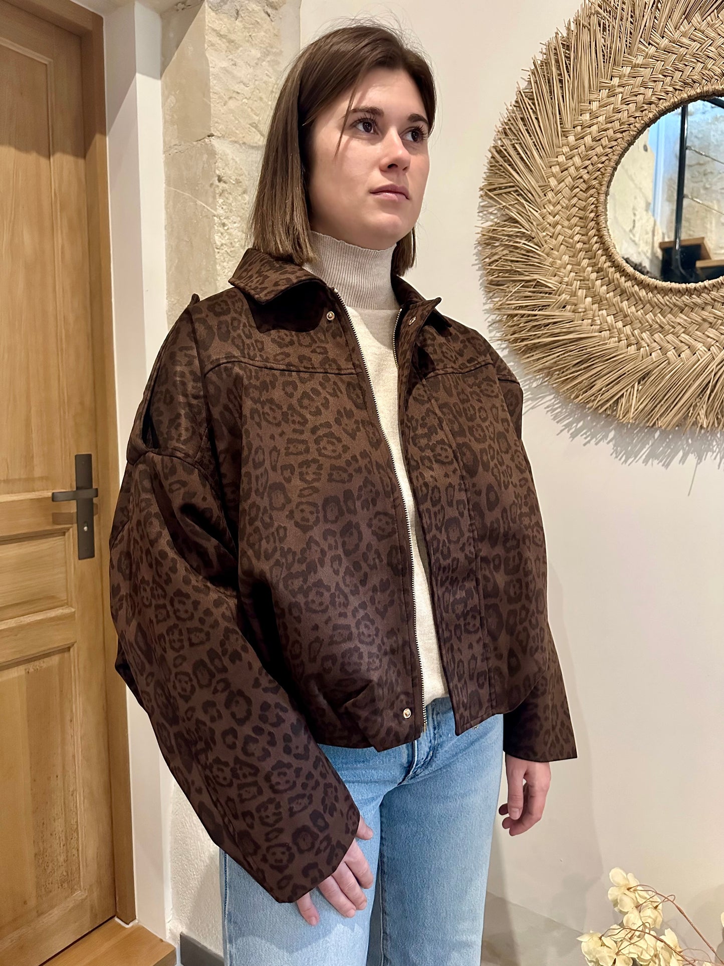 Veste KATIA léopard