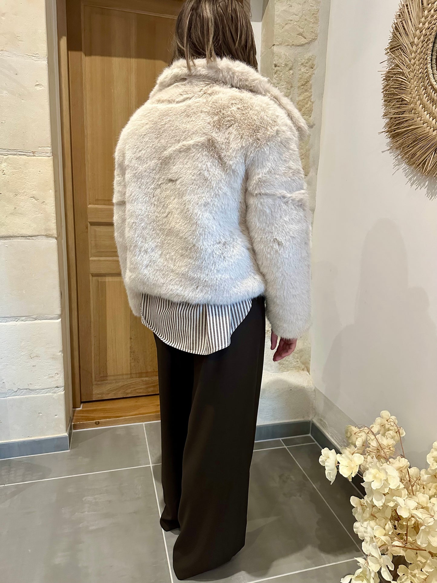 Manteau BILLIE écru