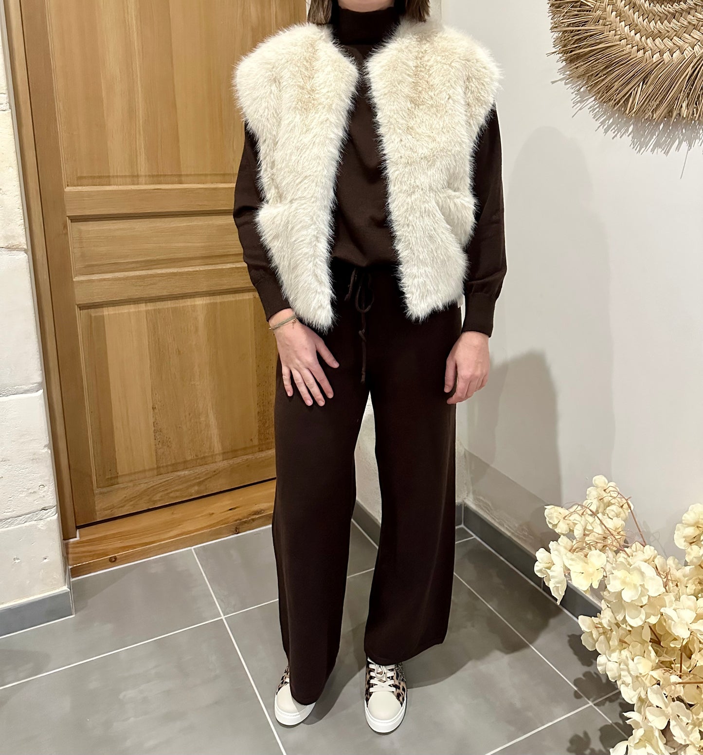 Ensemble SARAH chocolat