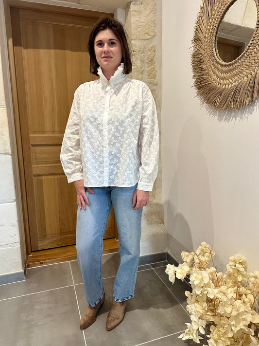 Chemise ELSA blanche