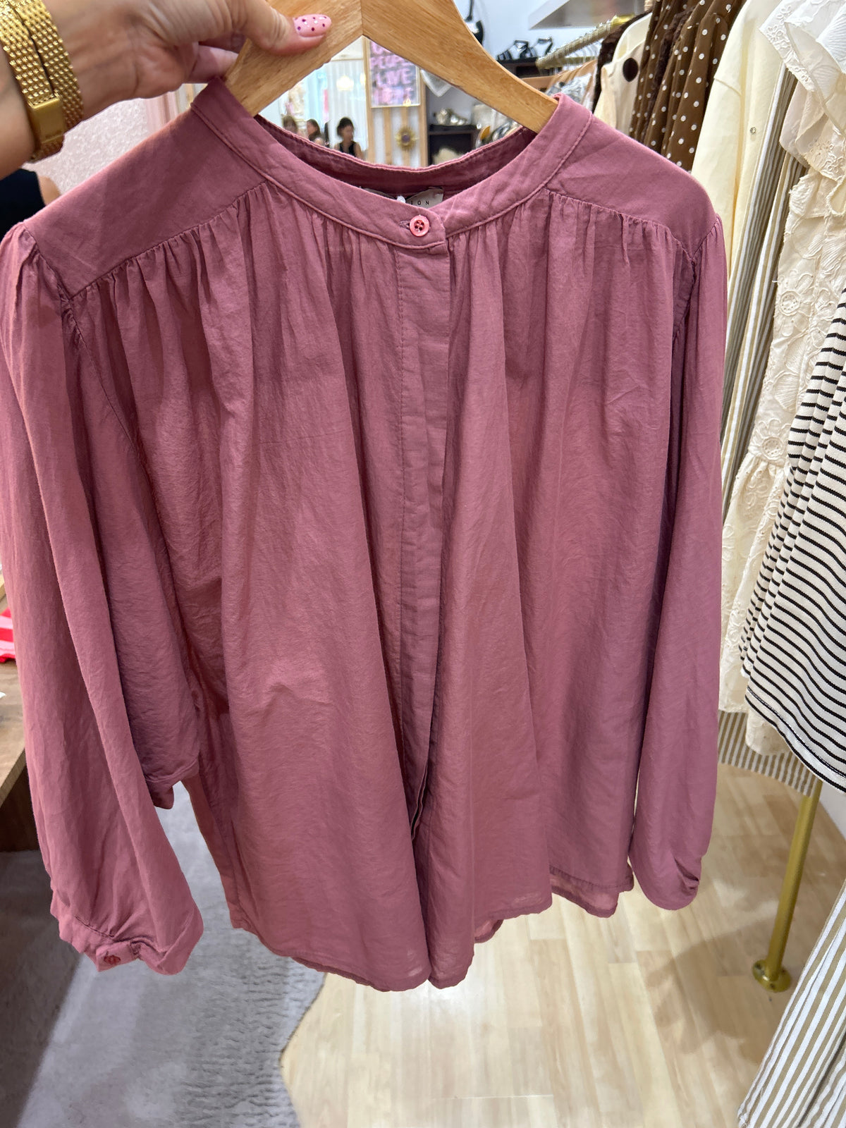 Blouse pourpre