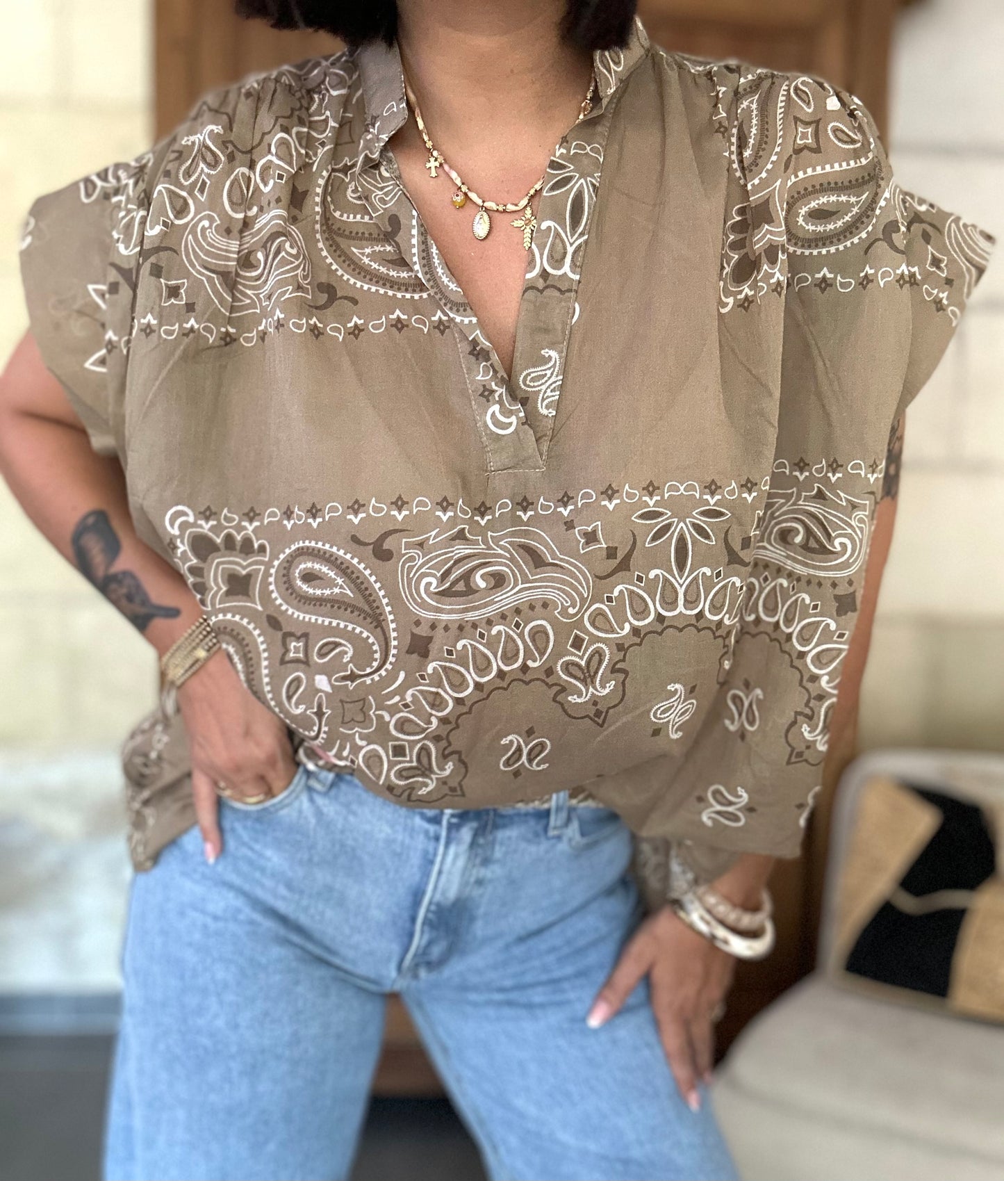 Blouse BANDANA