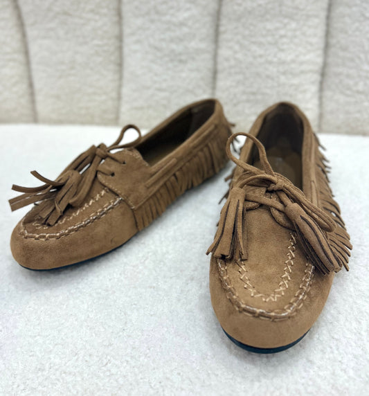 Mocassin camel